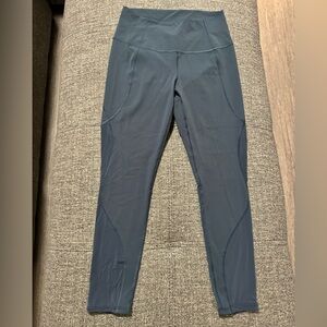 Lululemon Leggings with Mesh Paneling - Size 8